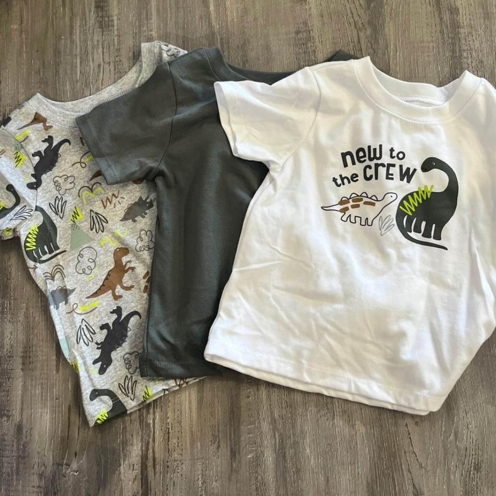 New baby boy tops bundle 24M